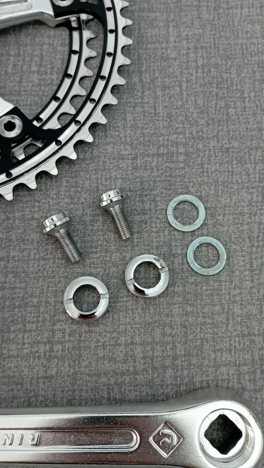 Guarnitura RINO completa di tutto per bicicletta da corsa anni 70/80 - Immagine 4 di 4