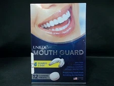 Uniedi Mouth Guard For Teeth Grinding & Clenching With Cleaning Tablets