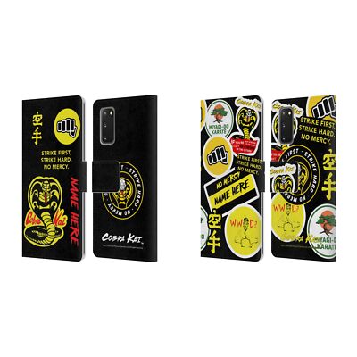 PERSONALISIERTE COBRA KAI KUNST BRIEFTASCHE HÜLLE HUELLE FÜR SAMSUNG HANDYS 1