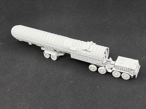 3D printed 1/72 Soviet "ABM-1 Galosh Anti-Ballistic Missile System" model kit - Picture 4 of 8