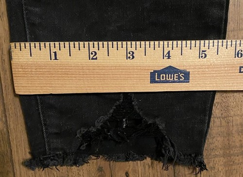 #315 Universal Thread Mid Rise Black Skinny Ankle Jeans Size 10/30S - Picture 11 of 13