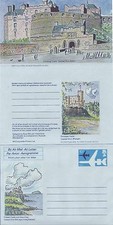 GB Stamps Aerogram / Air Letter APS34 - 10 1/2p Scottish Castles Issue 1976