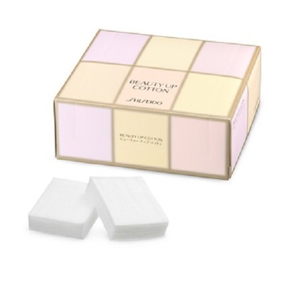 Made in JAPAN Shiseido Beauty up cotton 108 sheets faicial makeup ...