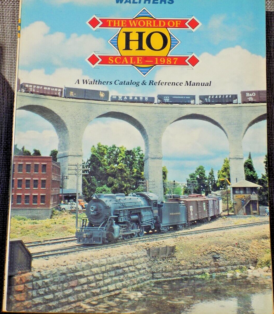 WALTHERS The World of HO SCALE Railroad CATALOG 1987 | eBay