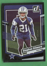 STEPHON GILMORE 2023 DONRUSS FOOTBALL BLACK PARALLEL /10 DALLAS COWBOYS