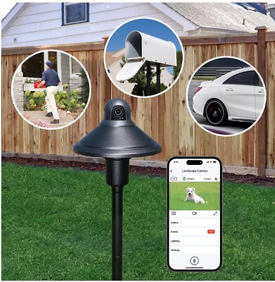 Novolink mart Landscape Camera Path Light Camera 1080p Wide Angle Motion Detect