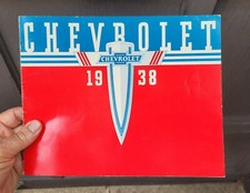 1938 Chevrolet Sales Brochure Dealership Sale...