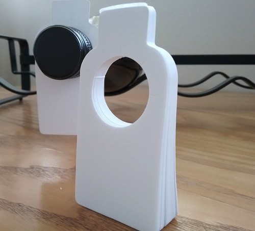Wine Bottle Storage Tags, 500 Vin Tags, PLAIN DESIGN, 10 packs of 50 bottle tags - Picture 10 of 12