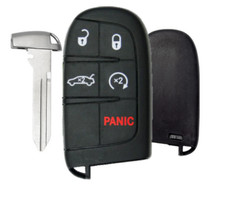 Oem Electronic 5 Button Remote Start Key Fob For 2015-2017 Chrysler 200 Oem Electronic 5 Button Remote Start Key Fob For 2015-2017 Chrysler 200