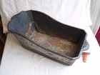 RARE BAIGNOIRE BEBE ANCIENNE FONTE XIXe NOURRISSON NOUVEAU NE  Old baby bath