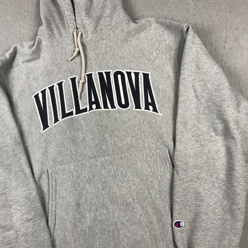 VINTAGE Villanova Wildcats Hoodie Mens Medium Champion Reverse Weave Sweatshirt - Picture 3 of 8