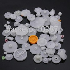 64X Plastik Kunststoffzahnräder Kunststoff Zahnräder Zahnrad Stirnrad