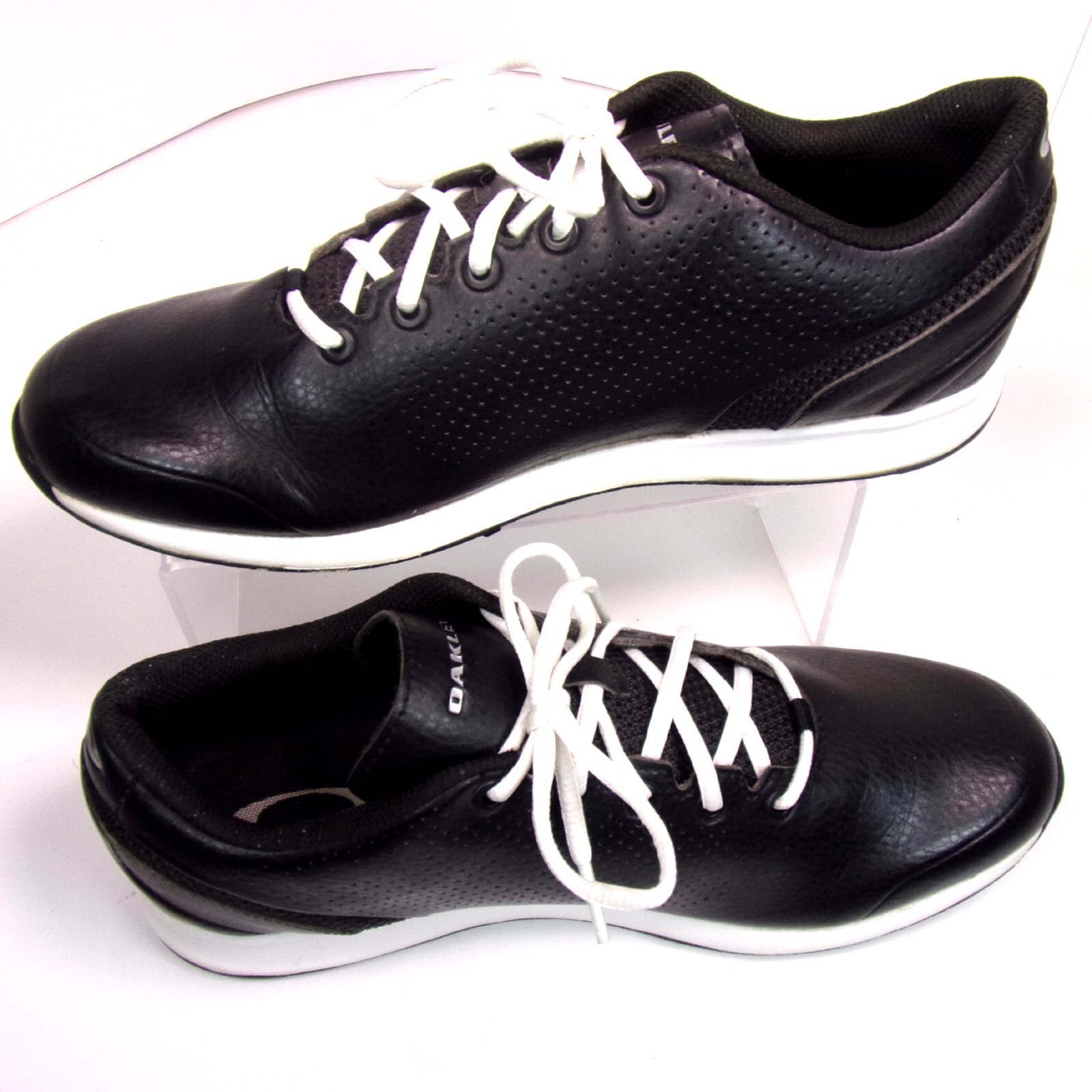 Oakley Golf Shoes Ripecord 14035001 Men’s Size 10 Black Leather eBay