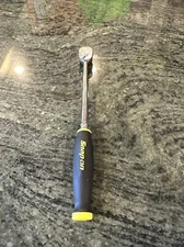 Snap On thll72 1/4" drive dual 80 extra long handle soft grip hi viz yellow