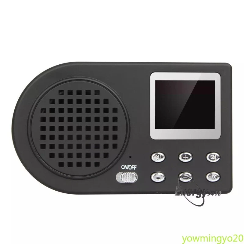 Outdoor Electric MP3 Hunting Bird Caller Sound Player LCD Screen Remote Control - Image 2 of 4