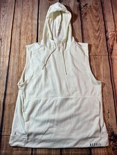 NOBULL Women s Polartec Wind Pro Arctic Sleeveless Cowl Hoodie Sz XL Active Gym