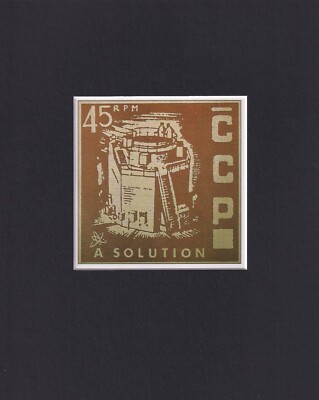 8X10 Matted Print Album Cover Art Picture: CCP, A Solution