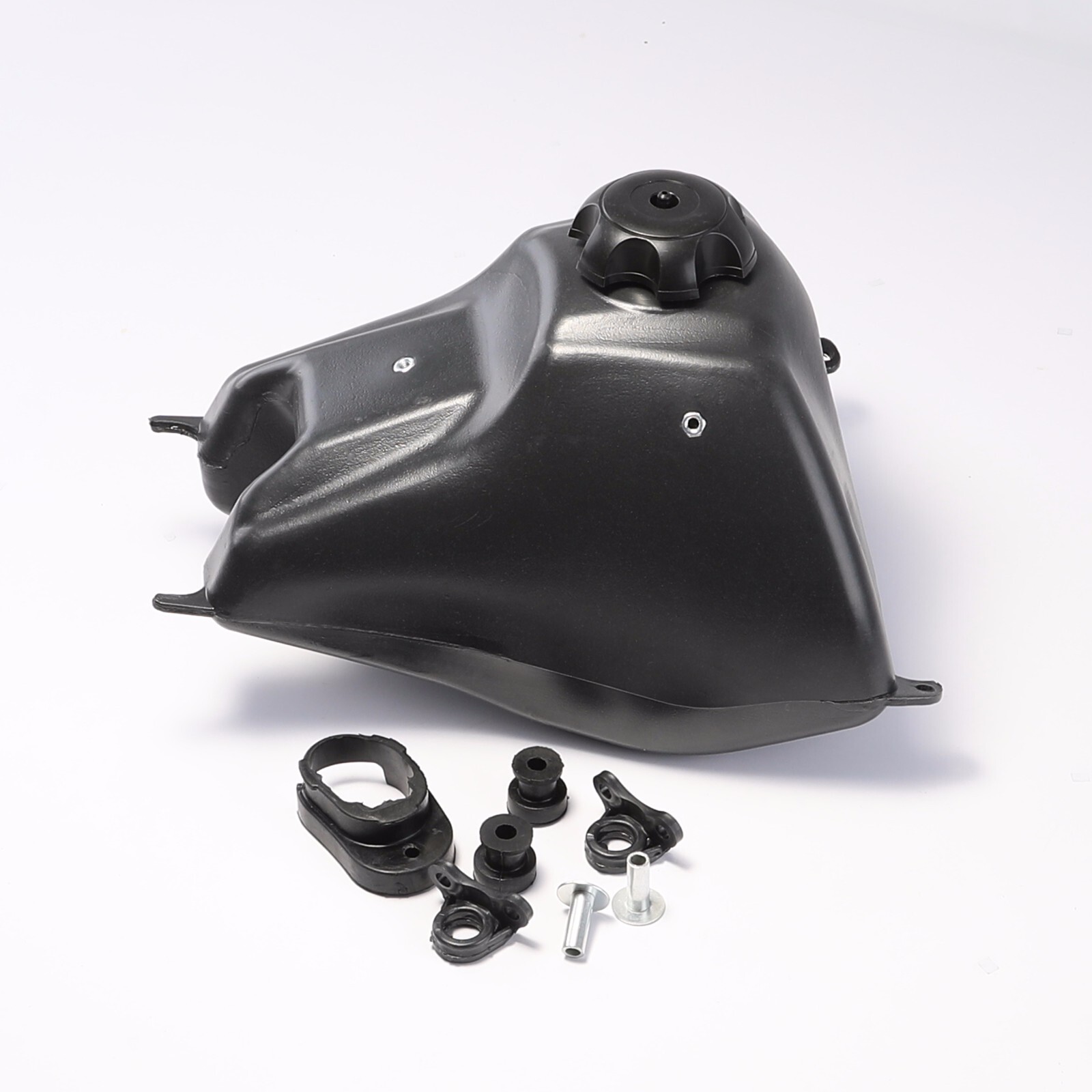 Targhetta Anteriore Bianca Per Moto CRF70, CRF80, CRF100 - Parafango In Plastica 250x235 Mm Con Fori Preinstallati - 3