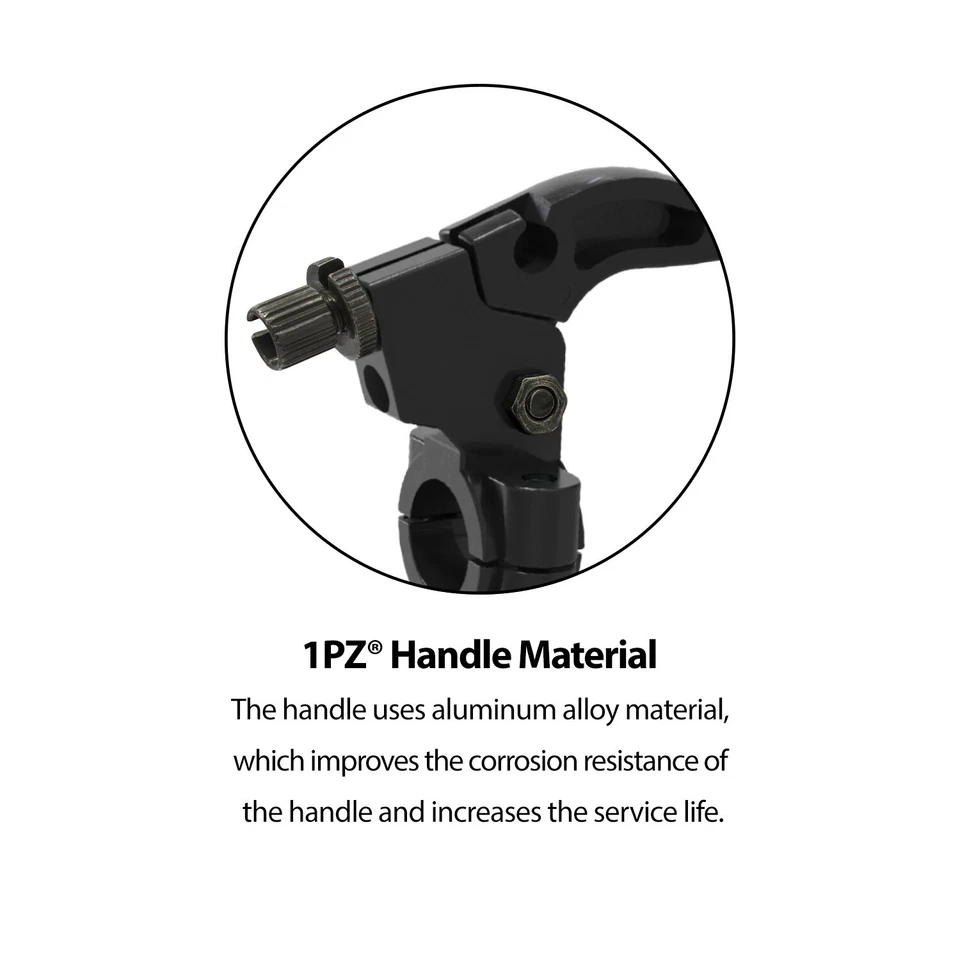 KAWASAKI KX 60 65 80 85 100 125 Dirt Bike Clutch Lever Perch Assembly 22mm 7/8" - Image 2 of 4