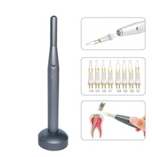 Dental Grey Endo Cordless Tooth Gum Gutta Cutter Percha with 8 Tips Heated Tips