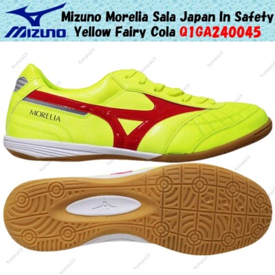Mizuno Morelia Sala Japan In Safety Yellow Fairy Cola Q1GA240045 Men's Size