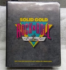   Vintage - 1989 - SOLID GOLD - Rock  Roll - 22 Cassettes in ORIG Binder