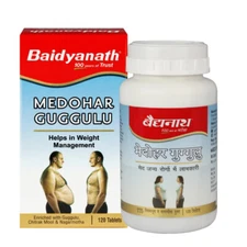 Baidyanath Medohar Guggulu Tablets 120 Tab free shipping