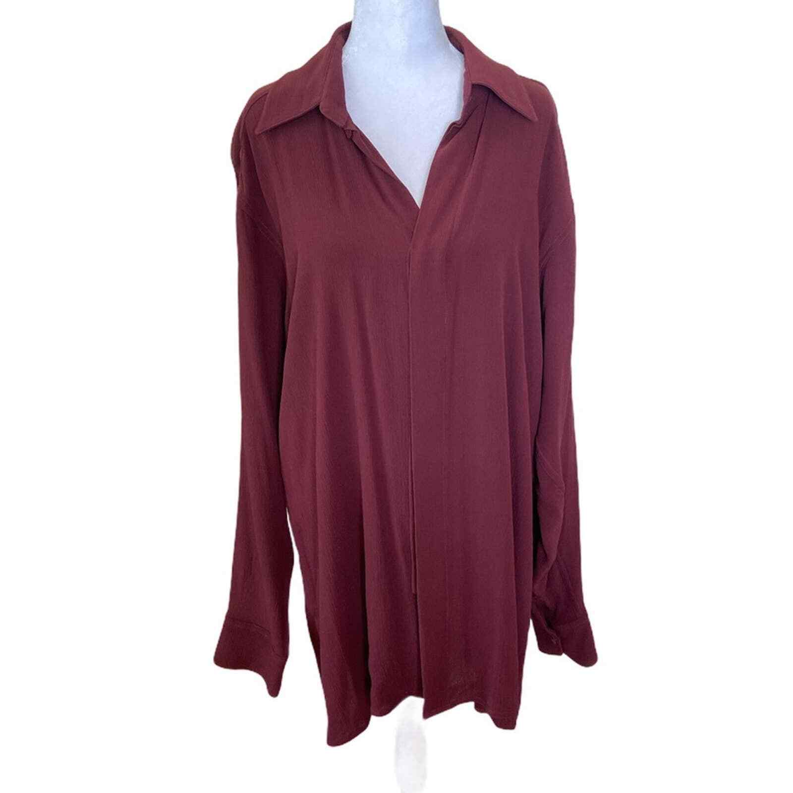 J.Guard Collared Button Down Long Sleeve size 3 - image 2