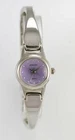 Rumours Womens Watch Stainless Steel Silver Water Resist Lavender Battery Quartz