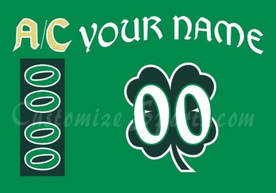 Los Angeles Kings Customized Number Kit For 2023 St Patrick's Day Uniform
