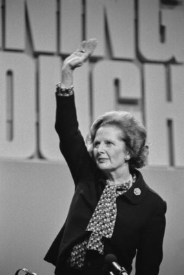 Britische Konservative Partei Politikerin Margaret Thatcher 1984 4x6 FOTO