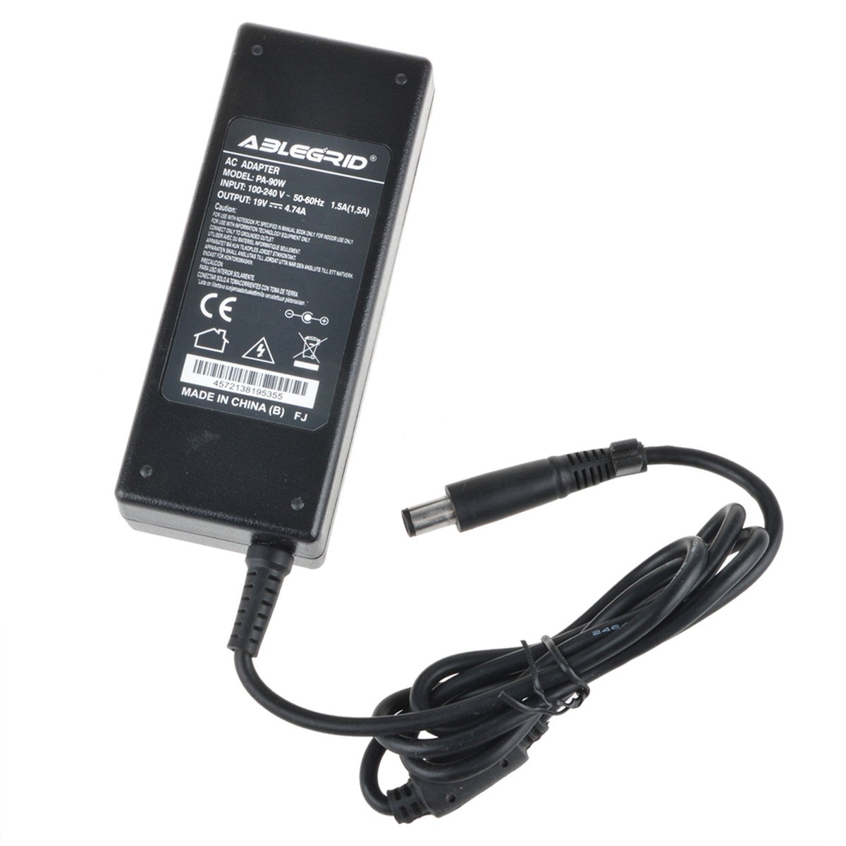 PKPOWER AC Adapter For HP 20-C425Z 20-C434 20-C435Z All-in-One Desktop PC Power Cord - Foto 7