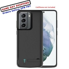 Long Endurance 4800mAh Back Pack Power Station for Samsung Galaxy S21 SM-G991U1