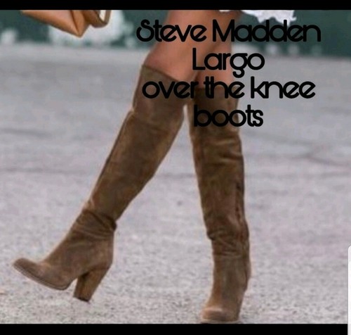 Steve Madden Women's Largo Suede Over 