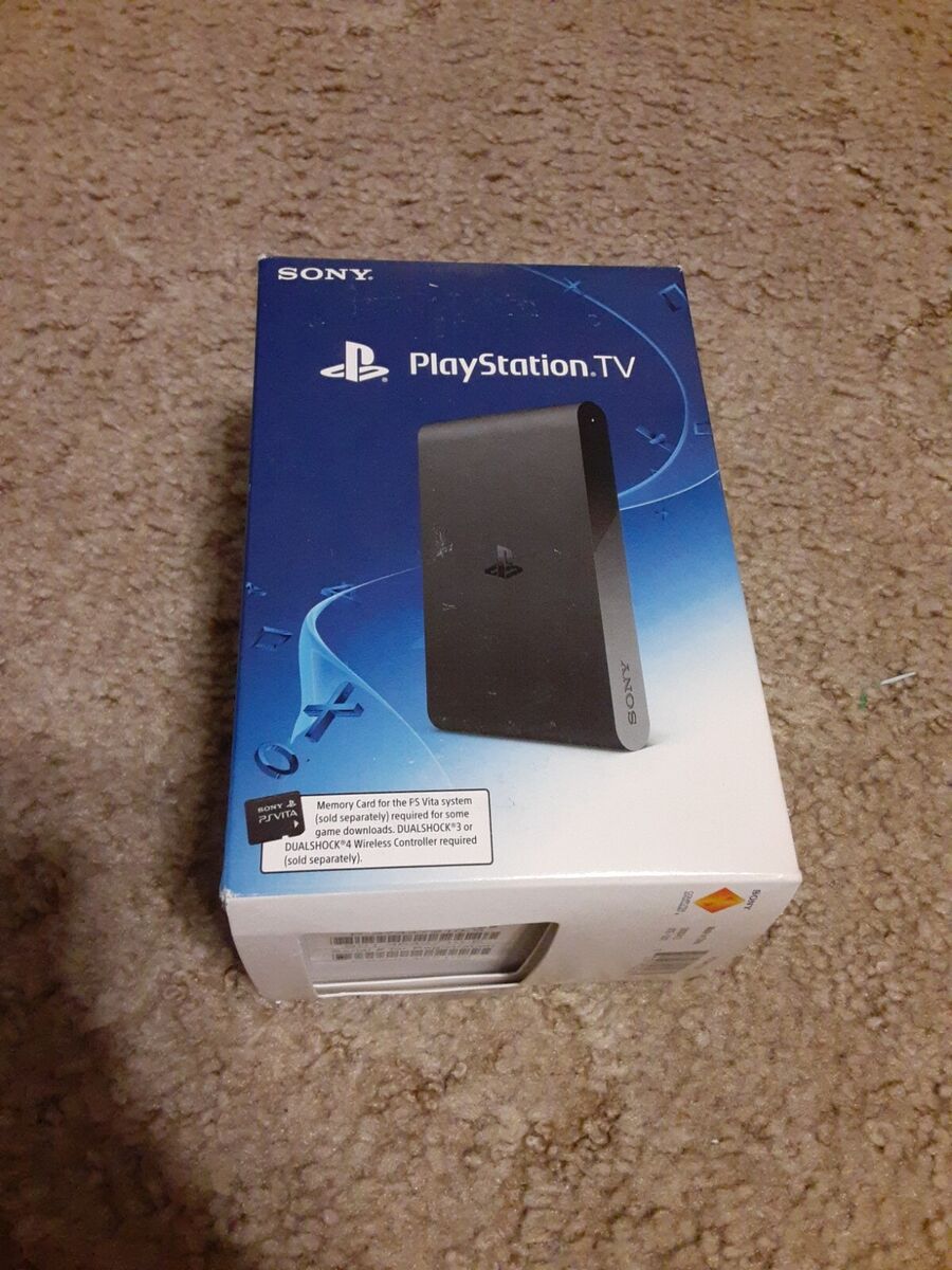Sony PlayStation TV PS Vita 1GB Black Console VTE-1001 16 GB Sony PlayStation TV PS Vita 1GB Black Console VTE-1001 16 GB