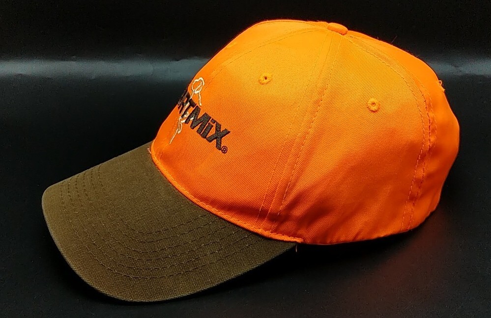 SPORTMIX PET FOOD hat orange / brown adjustable snapback cap View 3