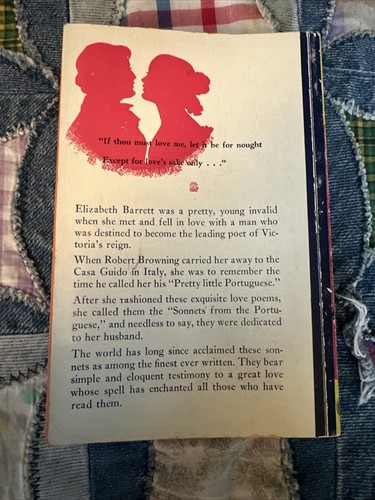 The Pocket Book of Verse & Sonnets From The Portuguese Paperbacks 1950 Browning - Picture 8 of 16