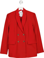 J Mclaughlin Red Sumner Blazer Uk S
