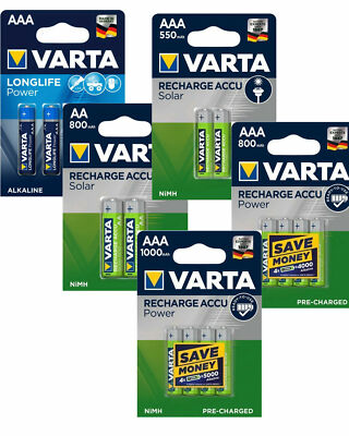 Varta Batterie Ricaricabili Accu 5716 AA Mignon 2600 MAh - Foto 3