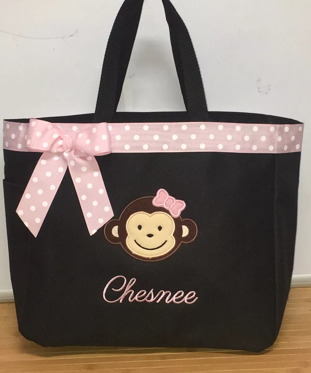 One Cute Chick Embroidered Canvas Tote