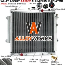 Radiator FIT 2010-22 Toyota 4Runner Limited SR5 4.0L