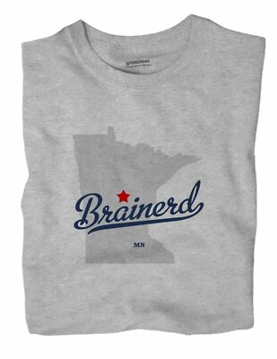 Brainerd Minnesota MN Minn T-Shirt MAP