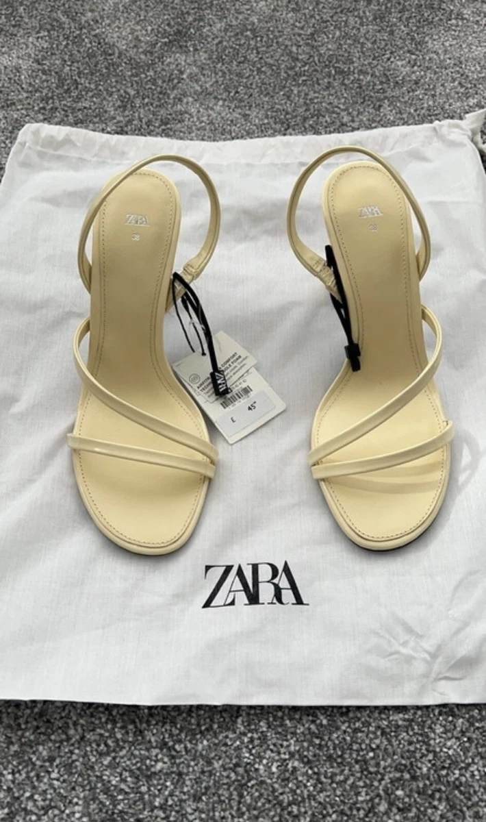 Light yellow block clearance heels