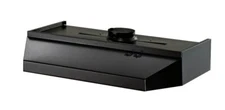 Ventline 30" Black Range Hood with Round Vertical Exhaust
