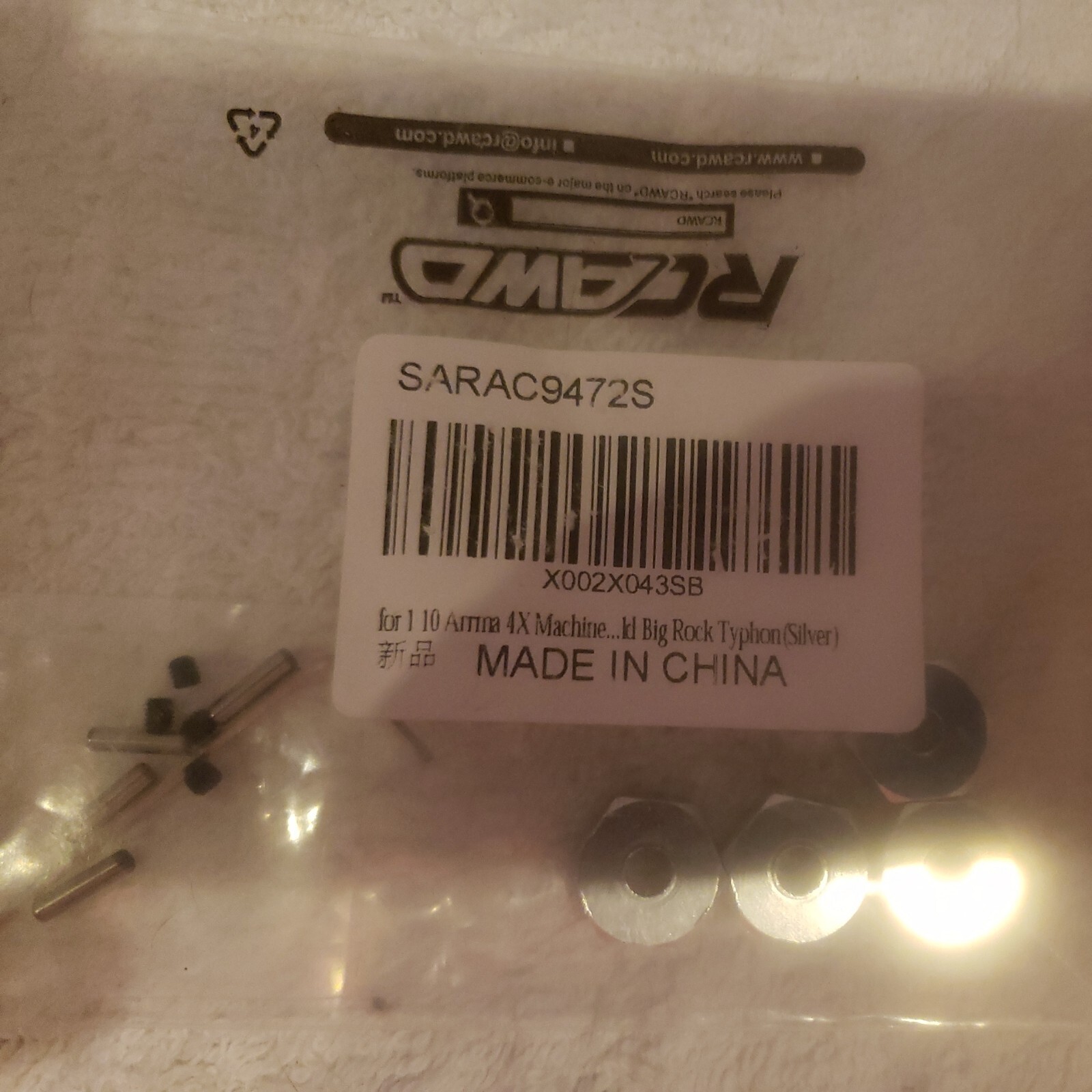 RCAWD Adattatore Mozzo Esagonale Ruota 14 Mm Per 1/10 ARRMA 3s & Mega550 Vorteks Senton - Foto 10