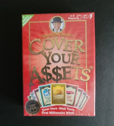 Grandpa Beck's Cover Your Assets Card Game A Family Favorite New