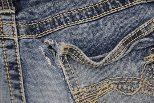 Wrangler Twenty X Boys Youth Sz 14 Reg Boot Cut Med Wash Denim Jeans Adjustable - Picture 12 of 13