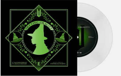 Cynthia Erivo Ft. Ariana Grande: Defying Gravity 7'' - Clear Vinyl 7'' Single NEW