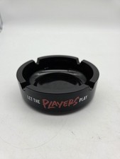 John Player Zigaretten Glas Aschenbecher Ashtray Ascher Schwarz 10,5cm