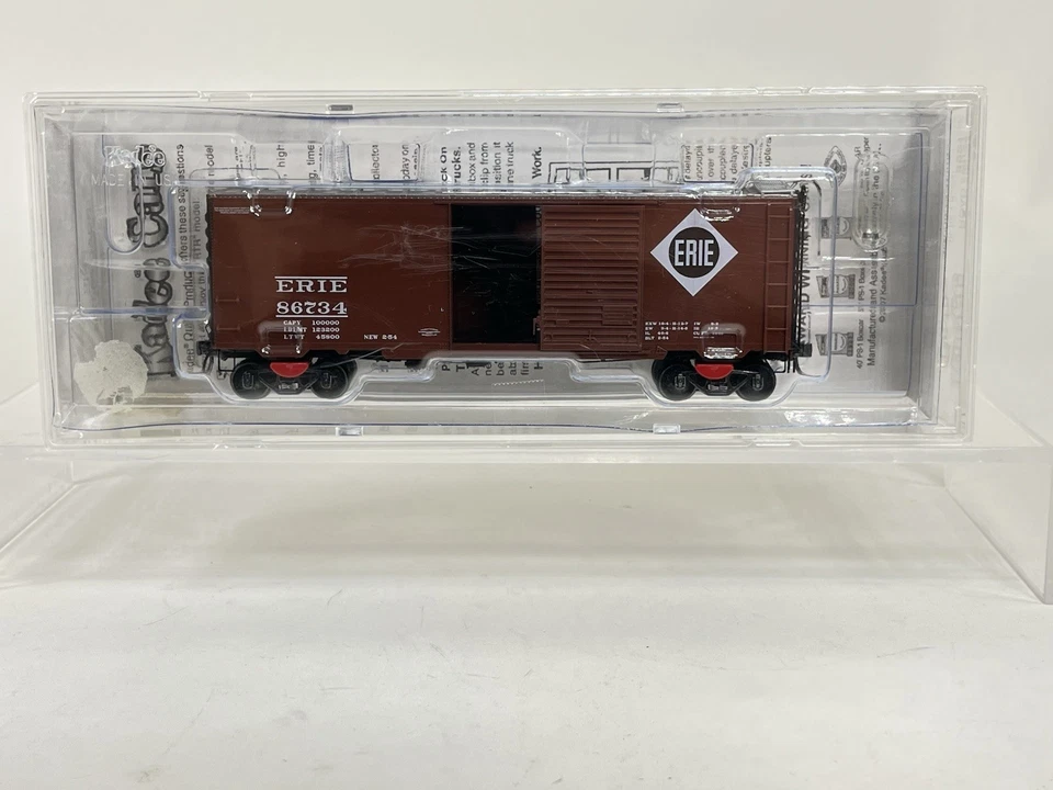 LNIB Kadee HO Erie #86734 40’ PS-1 Boxcar - Image 2 of 4